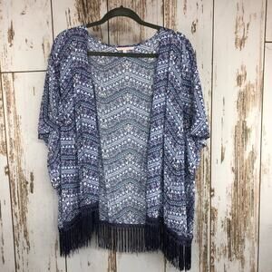 Victoria’s Secret Shawl, Size XS/S.  Blue. In good used condition!